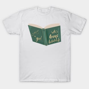 Green vintage book T-Shirt